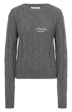 Свитер из кашемира и шерсти sporty & rich x le bristol paris SPORTY AND RICH, арт. WS066517619GY03, фото 1