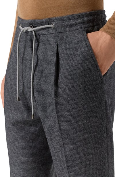 Шерстяные брюки CORNELIANI, арт. 264L19-2617800, фото 5
