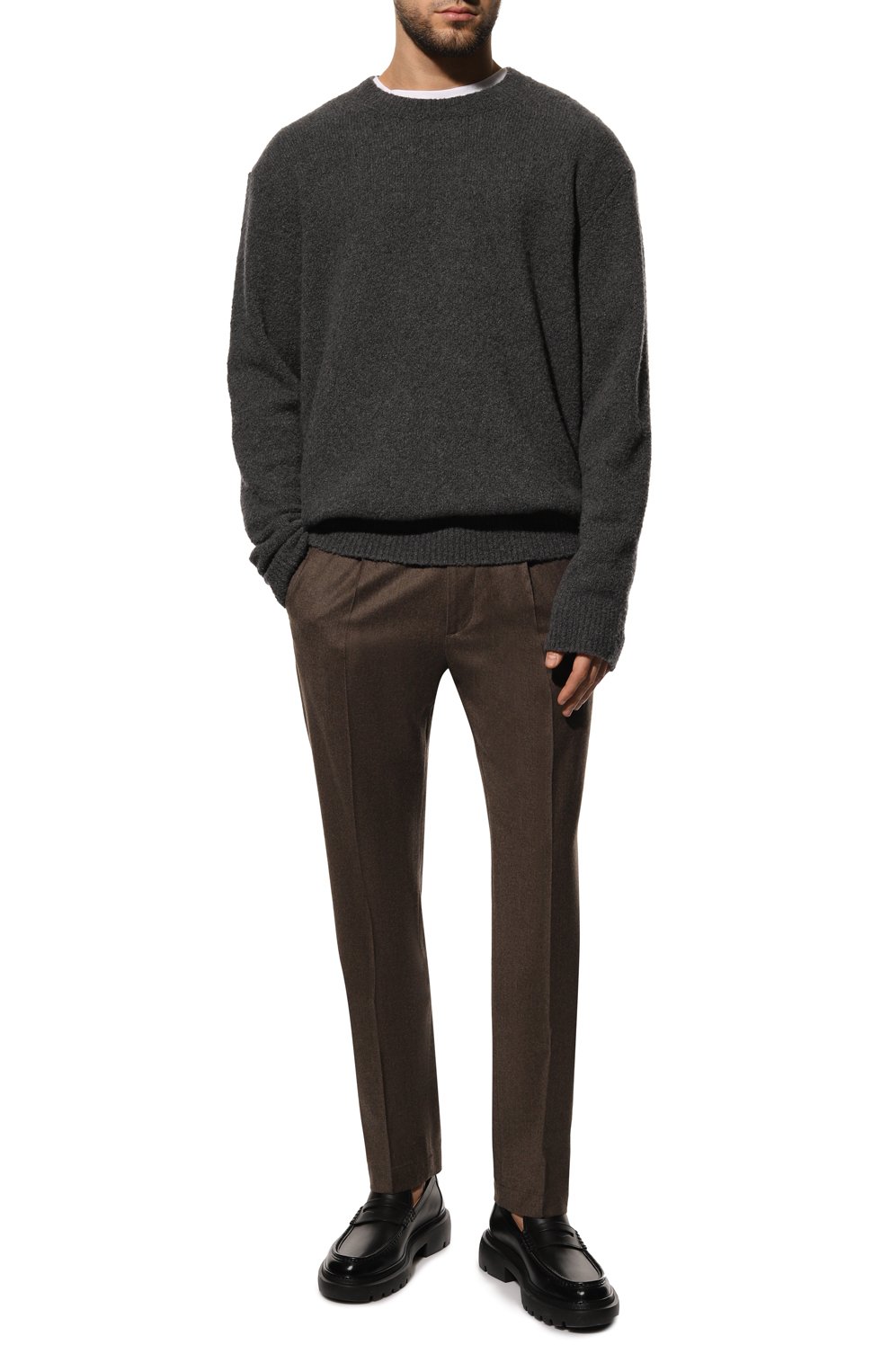 Шерстяные брюки ANDREA CAMPAGNA, арт. BERT0/VB5991, фото 2