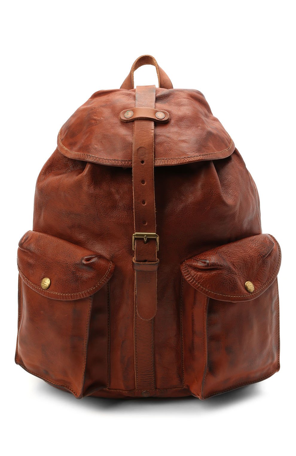 Кожаный рюкзак с двумя внешними карманами RRL, арт. 417609747, фото 1