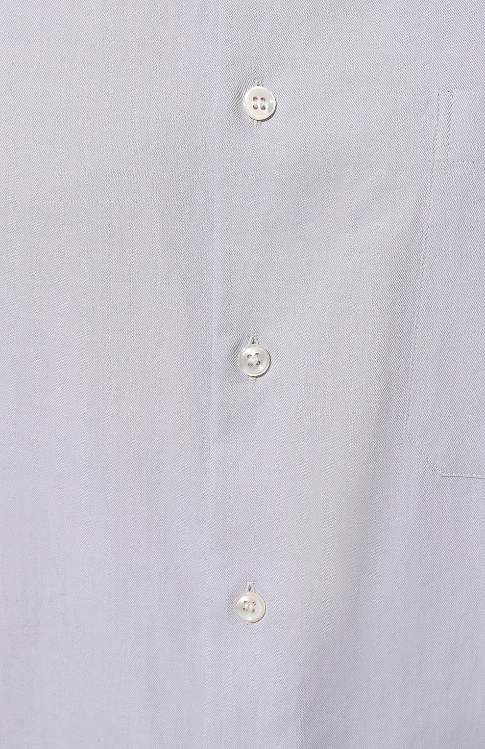 Хлопковая рубашка GIORGIO ARMANI голубого цвета по цене 58850 руб., арт. 4SGCC099/T04S6, фото 5 Хлопковая рубашка GIORGIO ARMANI, арт. 4SGCC099/T04S6, фото 5