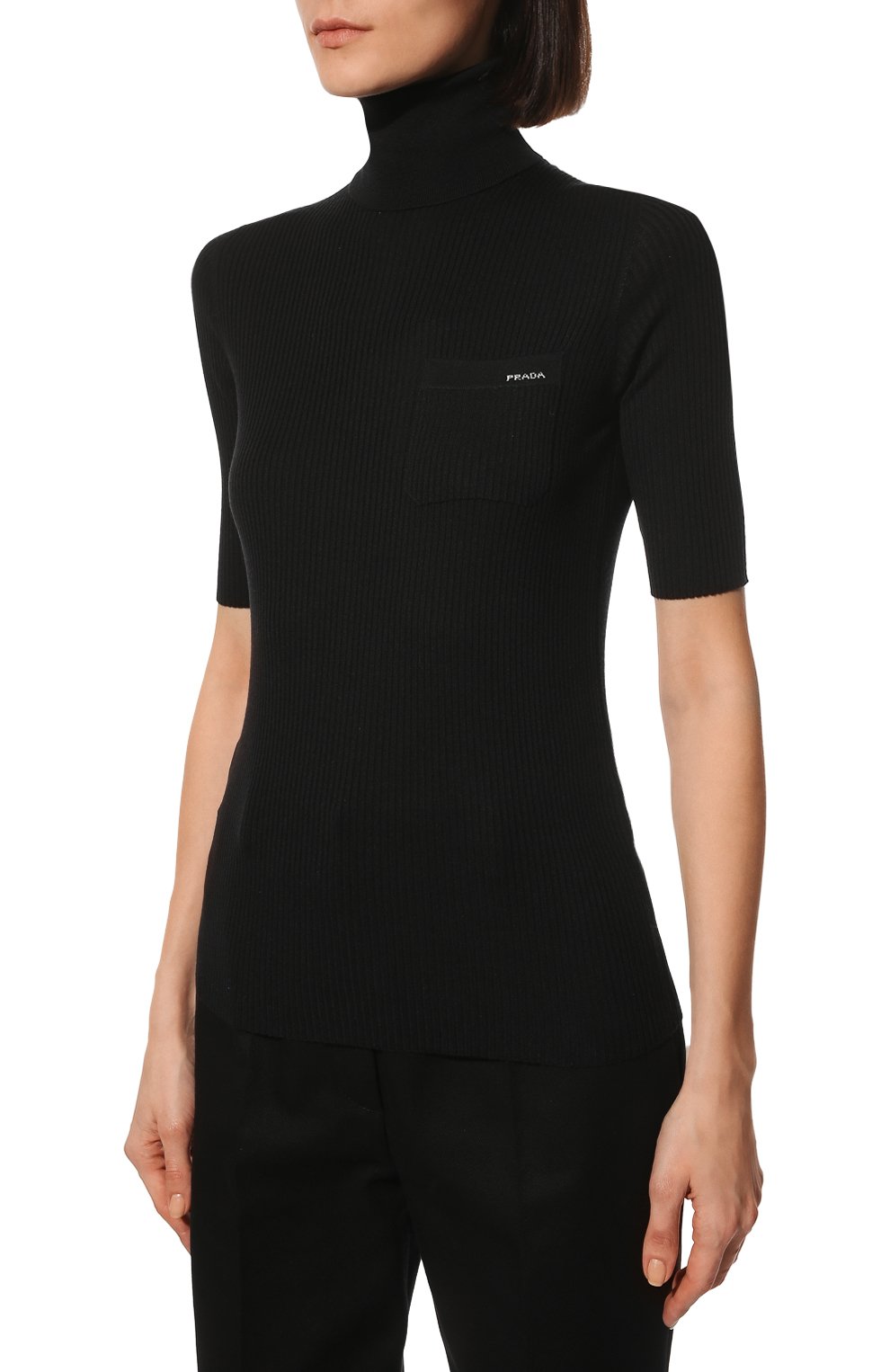 Пуловер из шерсти и шелка PRADA, арт. P26380-1XA3-F0002-202, фото 3