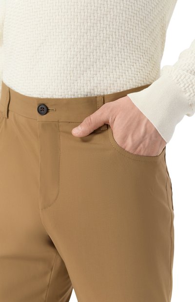 Шерстяные брюки CORNELIANI бежевого цвета по цене 48800 руб., арт. 254531-2518523, фото 5 Шерстяные брюки CORNELIANI, арт. 254531-2518523, фото 5