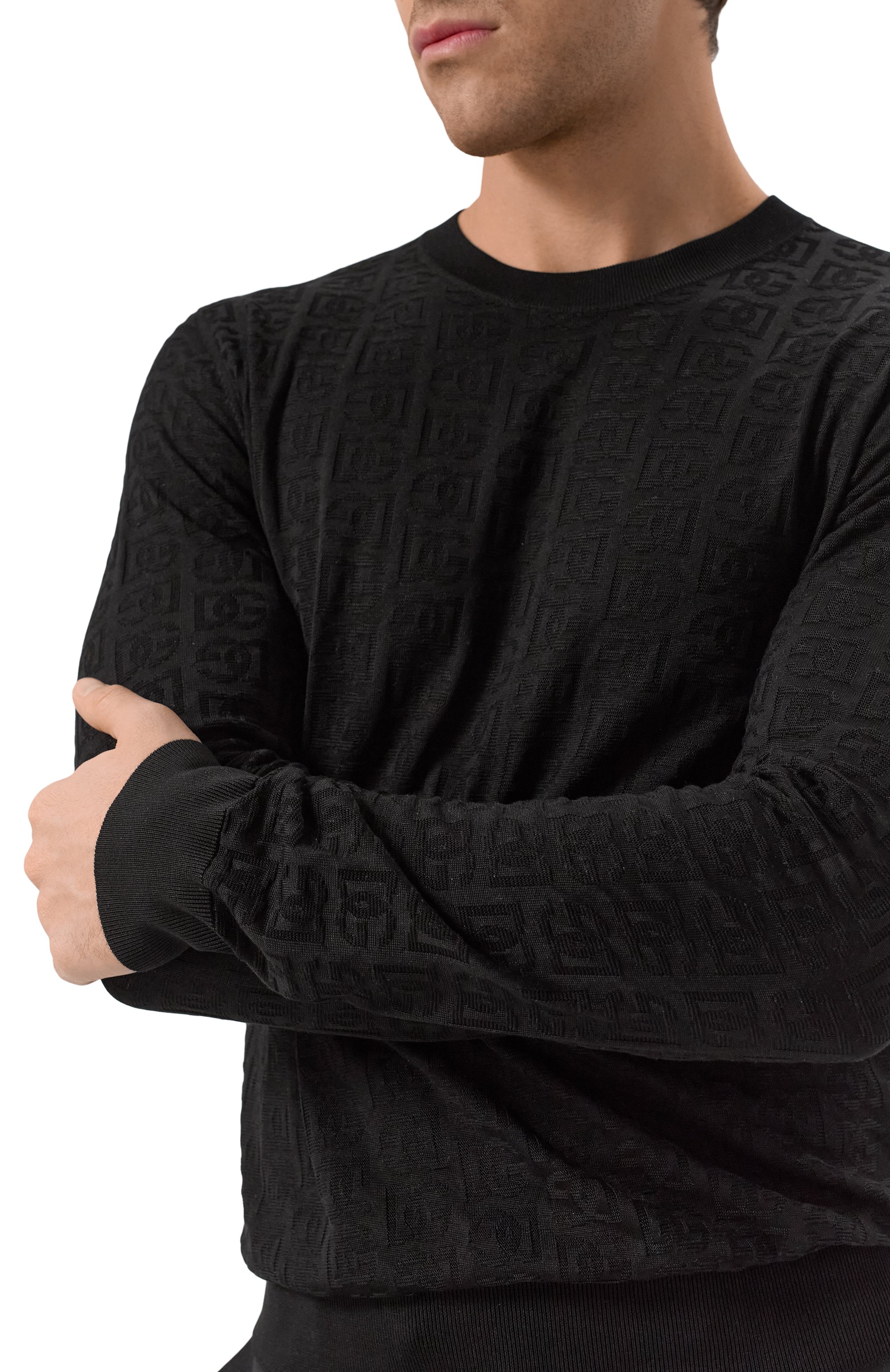 Шелковый джемпер DOLCE & GABBANA, арт. GXX02T/JBSKE, фото 5