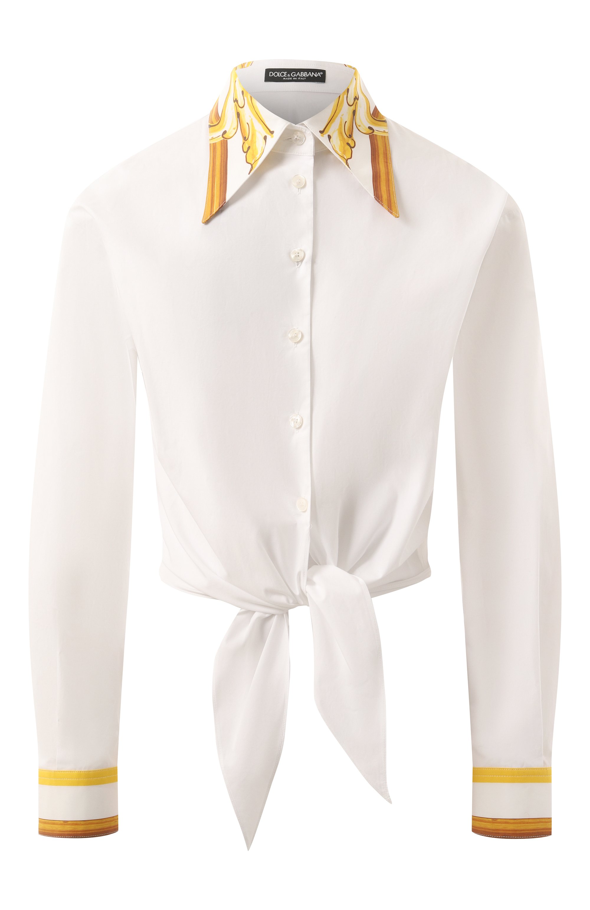Хлопковая рубашка DOLCE & GABBANA, арт. F5P61T/GDCN2, фото 1