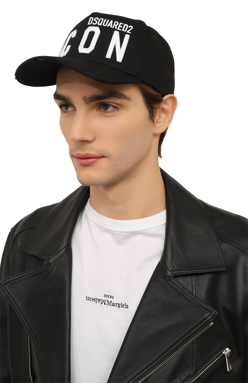 Хлопковая бейсболка icon DSQUARED2, арт. BCM0412 05C00001, фото 2