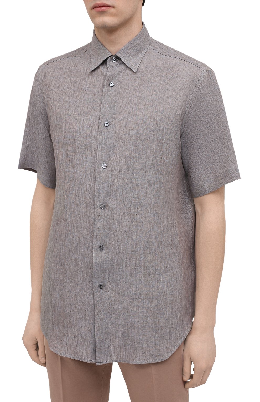 Льняная рубашка BRIONI, арт. SCDG0L/P9111, фото 3