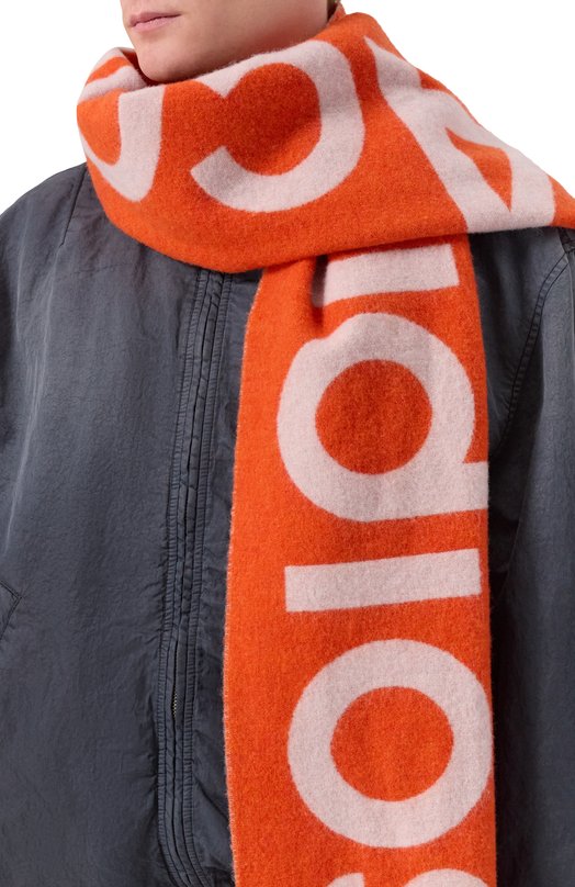 Шерстяной шарф Acne Studios FN-UX-SCAR000155 Оранжевый  FN-UX-SCAR000155 Фото 3