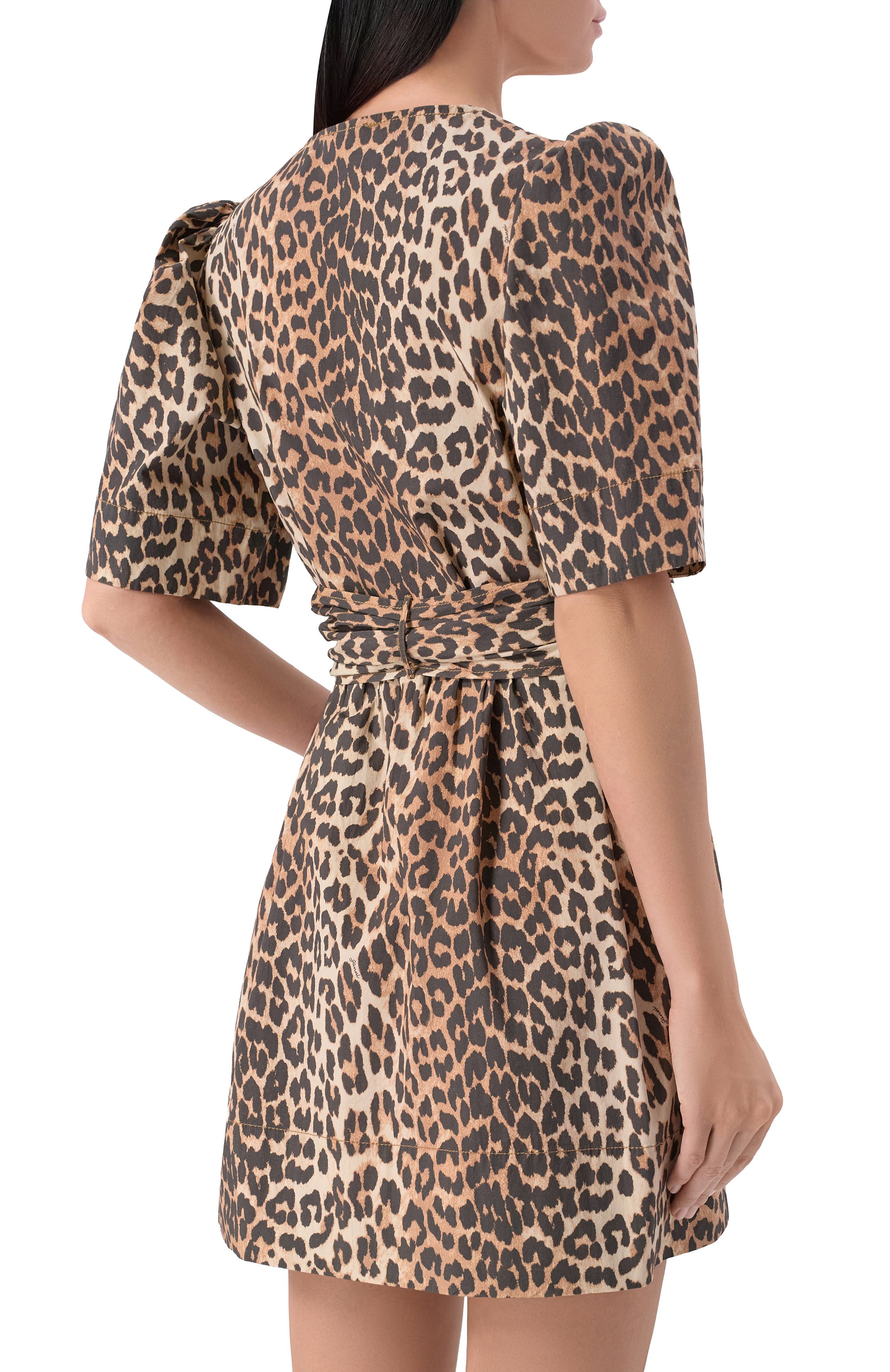 Хлопковое платье GANNI, арт. A1030250, фото 3