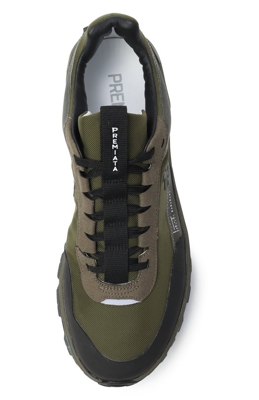 Комбинированные кроссовки Devin Premiata DEVIN/VAR 436 Хаки  DEVIN/VAR 436 Фото 6