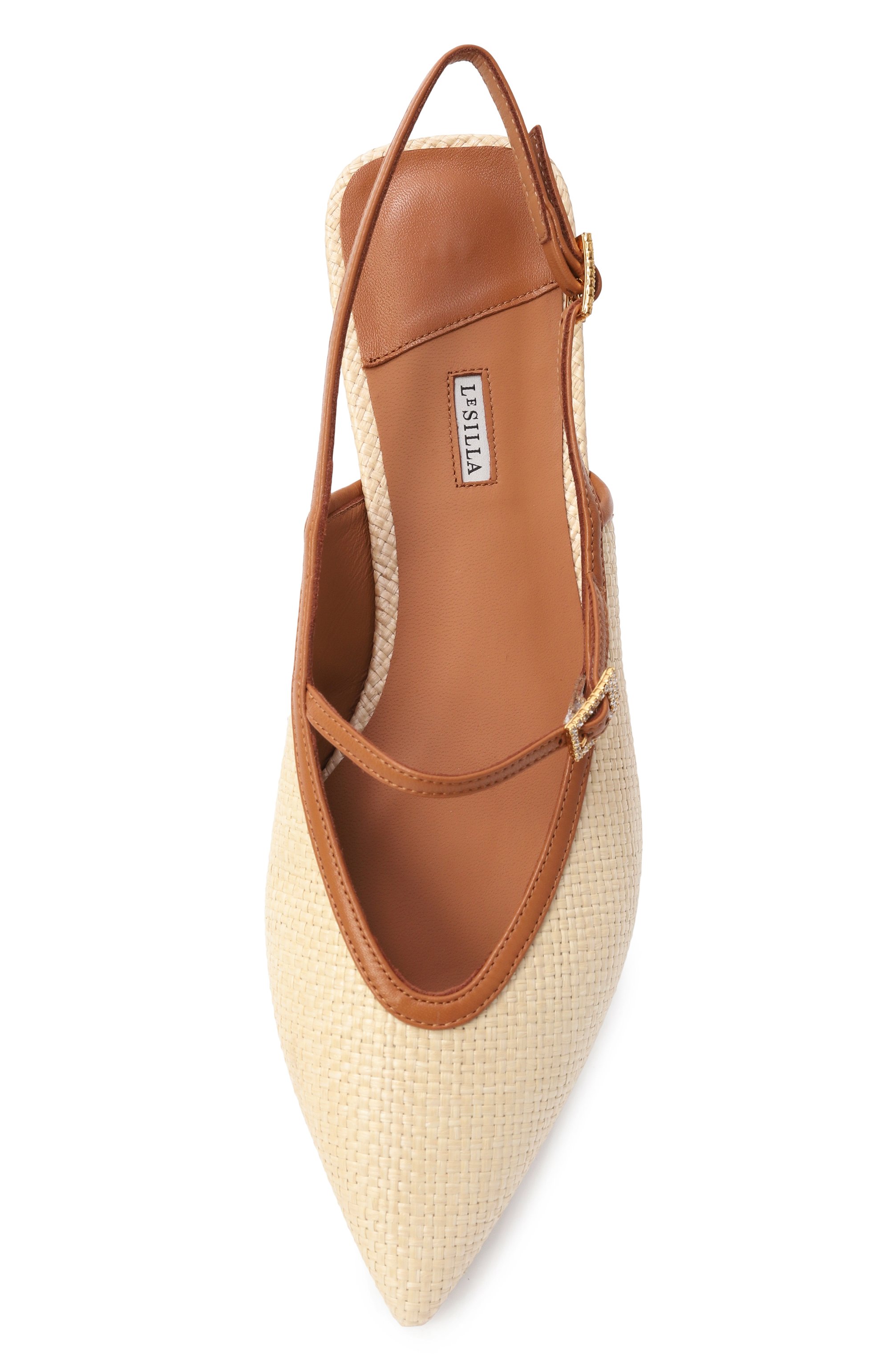 Балетки morgana из рафии LE SILLA, арт. 9043D020MTPPPAN, фото 6