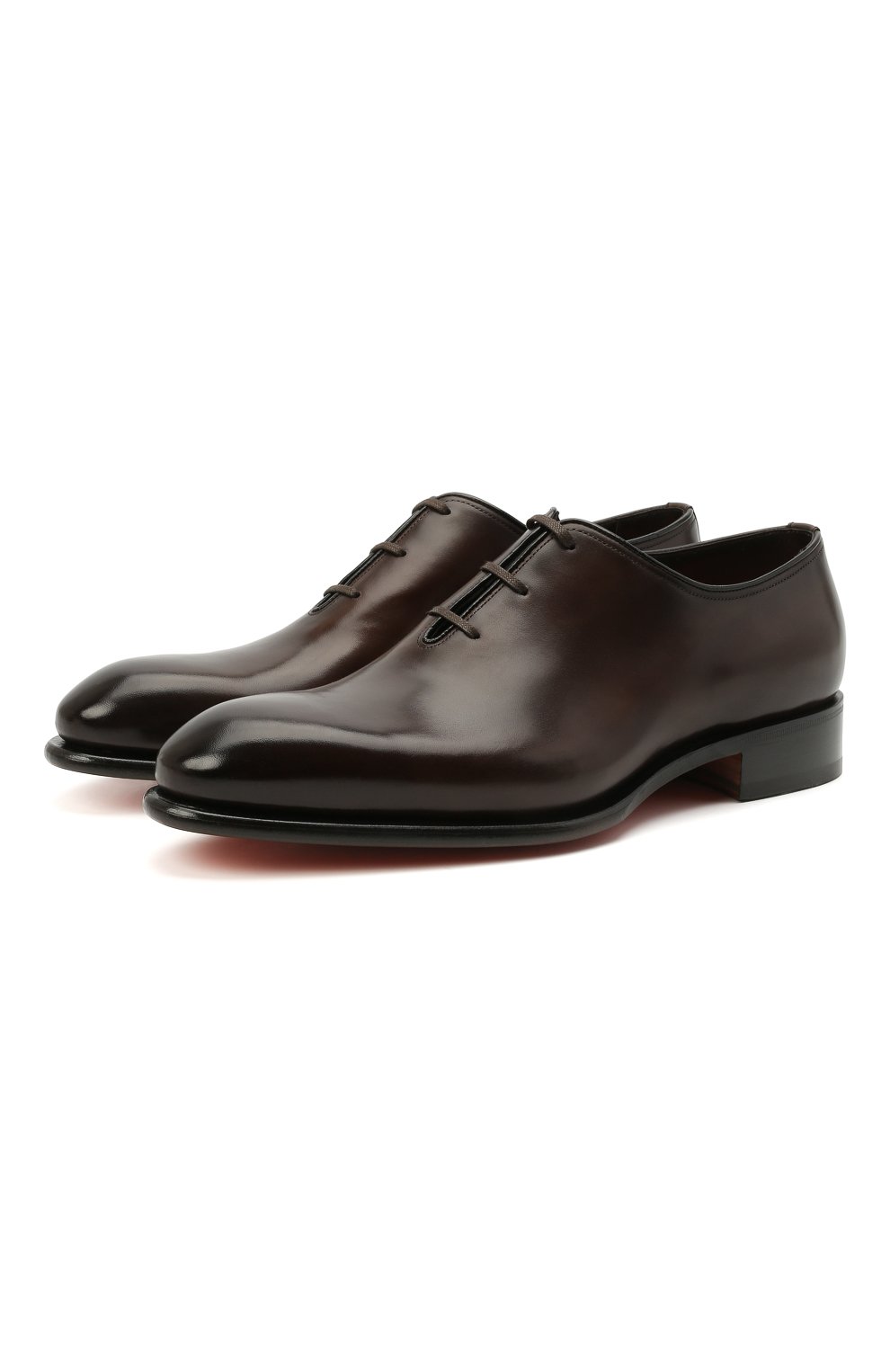Кожаные оксфорды SANTONI, арт. MCCR16229MC1HVVDT50, фото 1