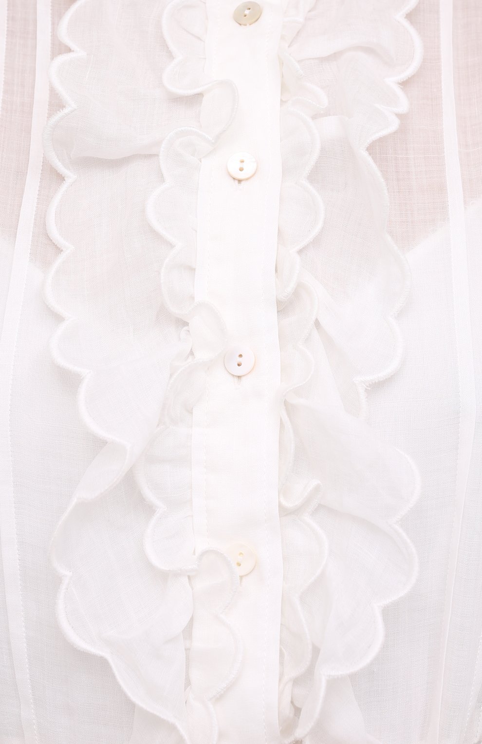 Платье ZIMMERMANN белого цвета по цене 111500 руб., арт. 8490DAME, фото 5 Платье ZIMMERMANN, арт. 8490DAME, фото 5