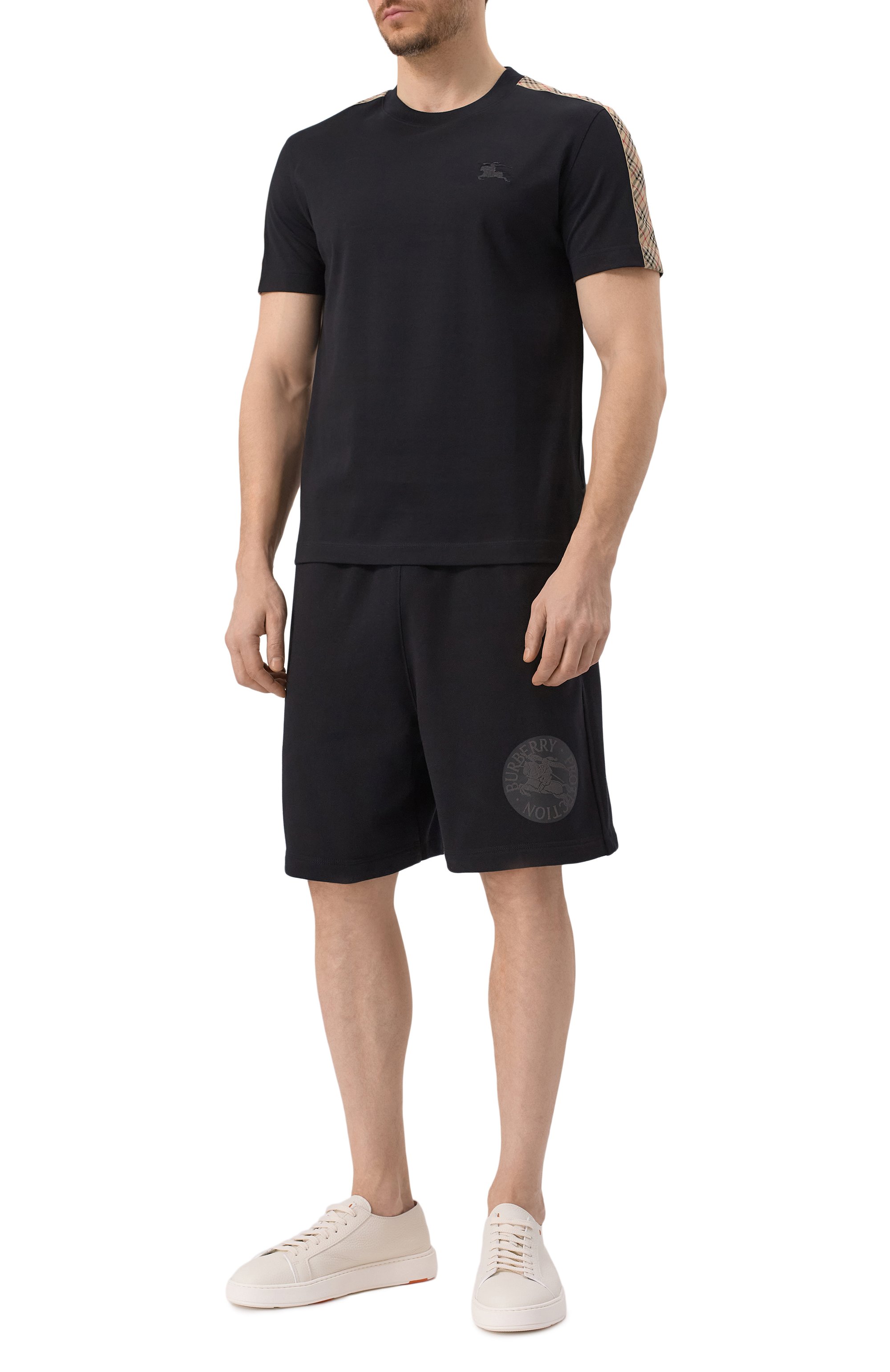 Хлопковые шорты BURBERRY, арт. 8109092, фото 2