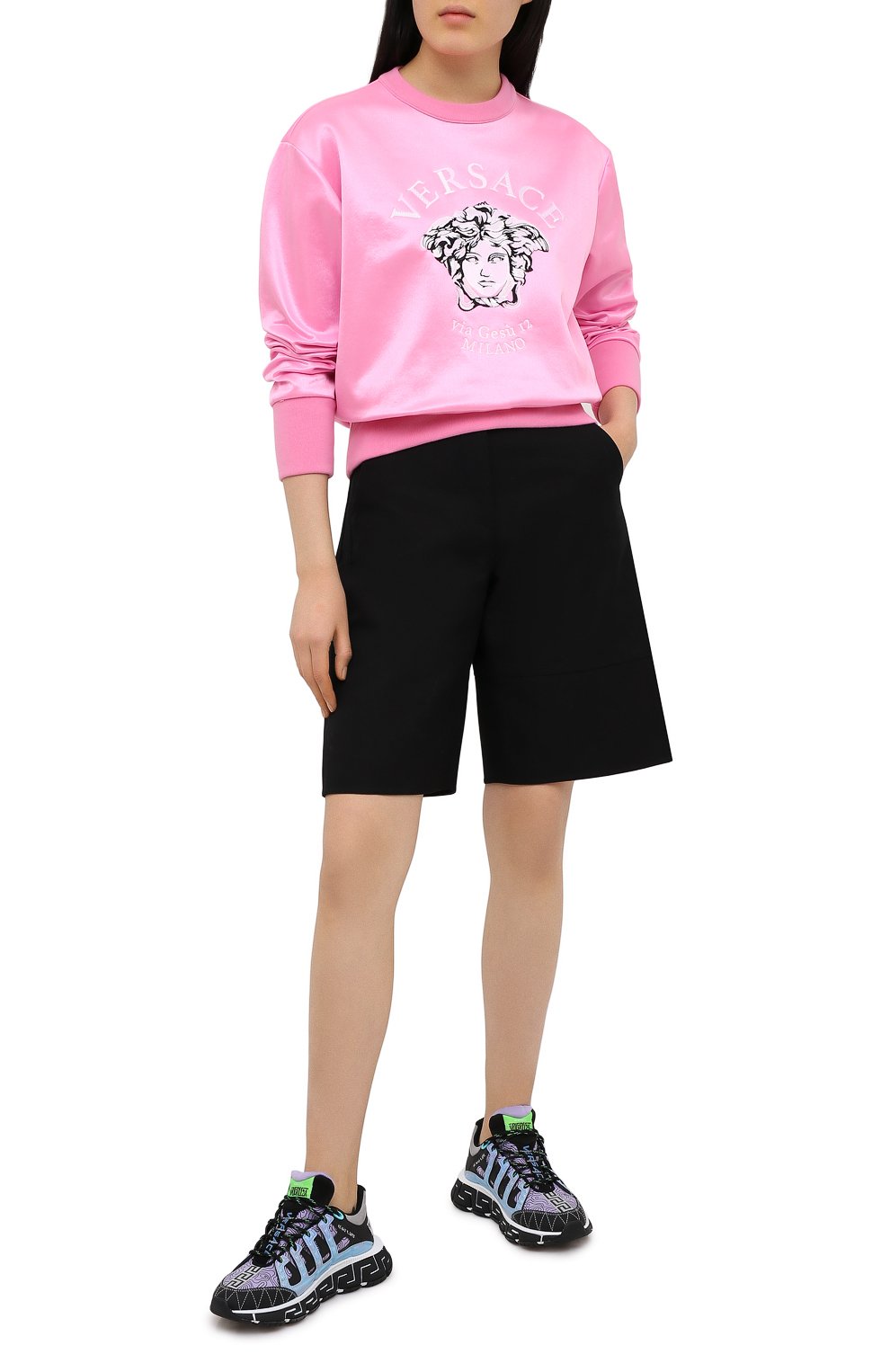 Текстильные кроссовки trigreca VERSACE, арт. DST539G/D17TCG, фото 2