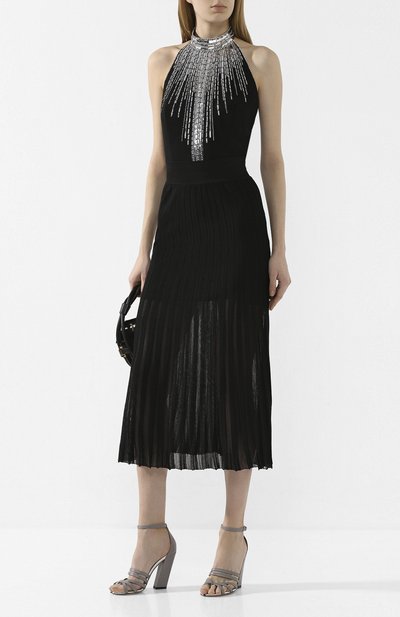 Юбка из вискозы BALMAIN, арт. TF04476/K078, фото 2