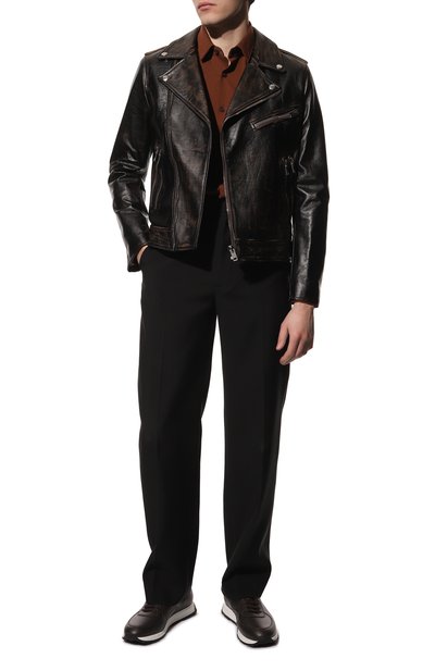 Хлопковая рубашка BOSS, арт. 50474283, фото 2