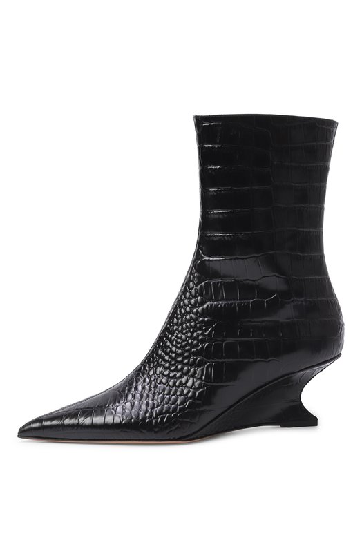 Кожаные ботильоны Nina 50 Paris Texas PX1776/XC0C0 Чёрный  PX1776/XC0C0 Фото 4