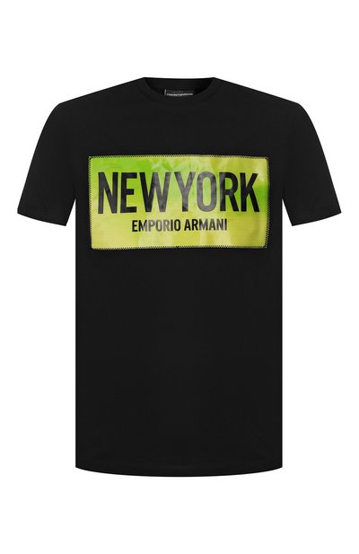 Хлопковая футболка EMPORIO ARMANI, арт. 3H1T62/1J30Z, фото 1