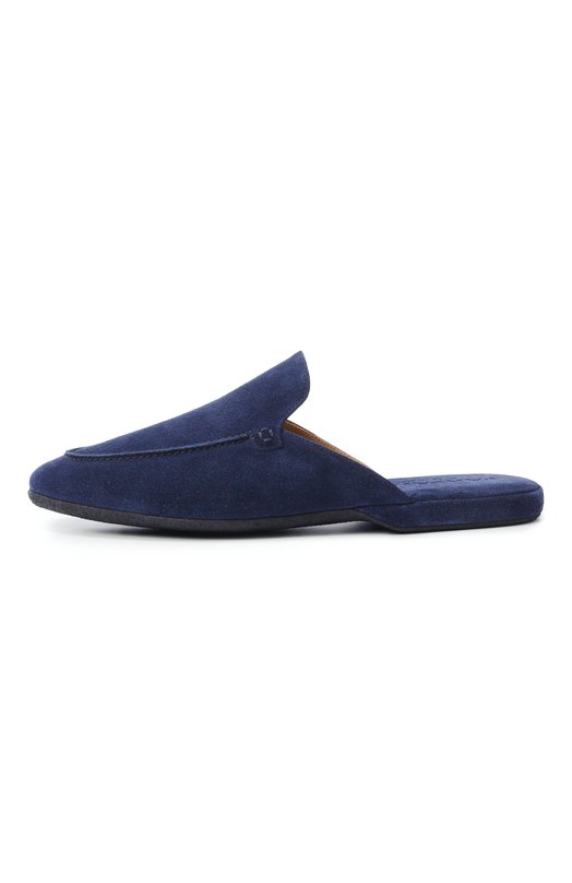 Замшевые домашние туфли Farfalla C19I/SUEDE Синий  C19I/SUEDE Фото 4