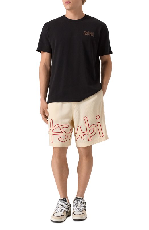 Хлопковая футболка Ksubi MSP25TE030 Чёрный  MSP25TE030 Фото 2