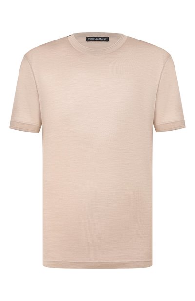 Мужская шелковая футболка DOLCE & GABBANA, арт. G8ST1T/G7P0F