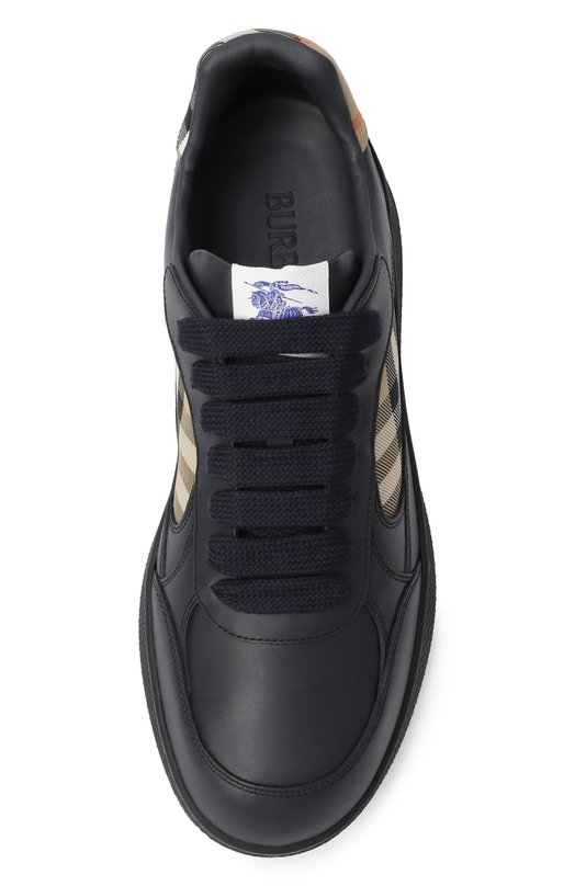 Комбинированные кеды Terrace Burberry 8110338 Синий  8110338 Фото 6