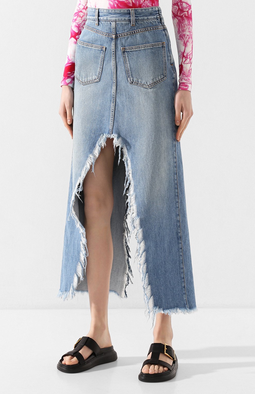 Джинсовая юбка GIVENCHY, арт. BW40DN50EW, фото 3