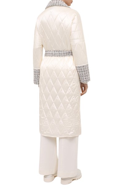 Стеганое пальто SEVEN LAB, арт. CMTW20-BAT tw white, фото 4