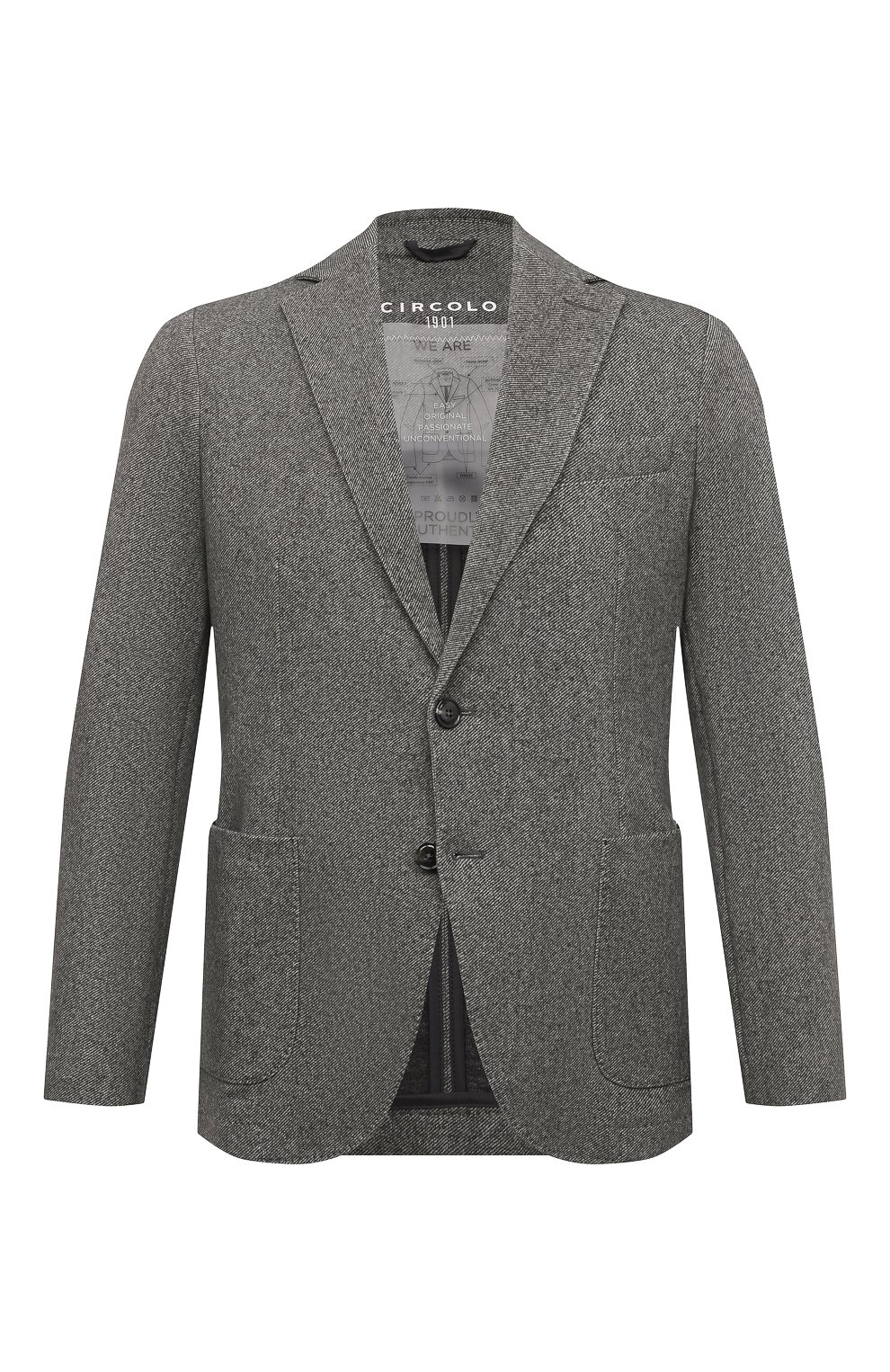 Хлопковый пиджак CIRCOLO 1901, арт. CN3648, фото 1