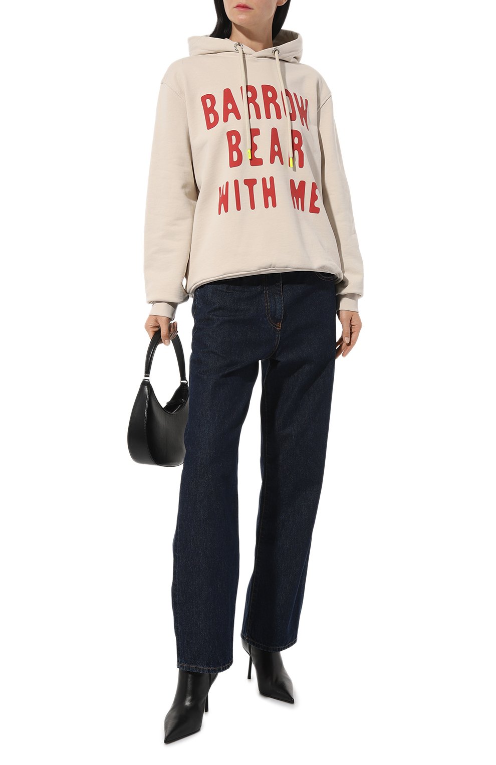 Хлопковое худи BARROW, арт. F3BWW0HS133, фото 2