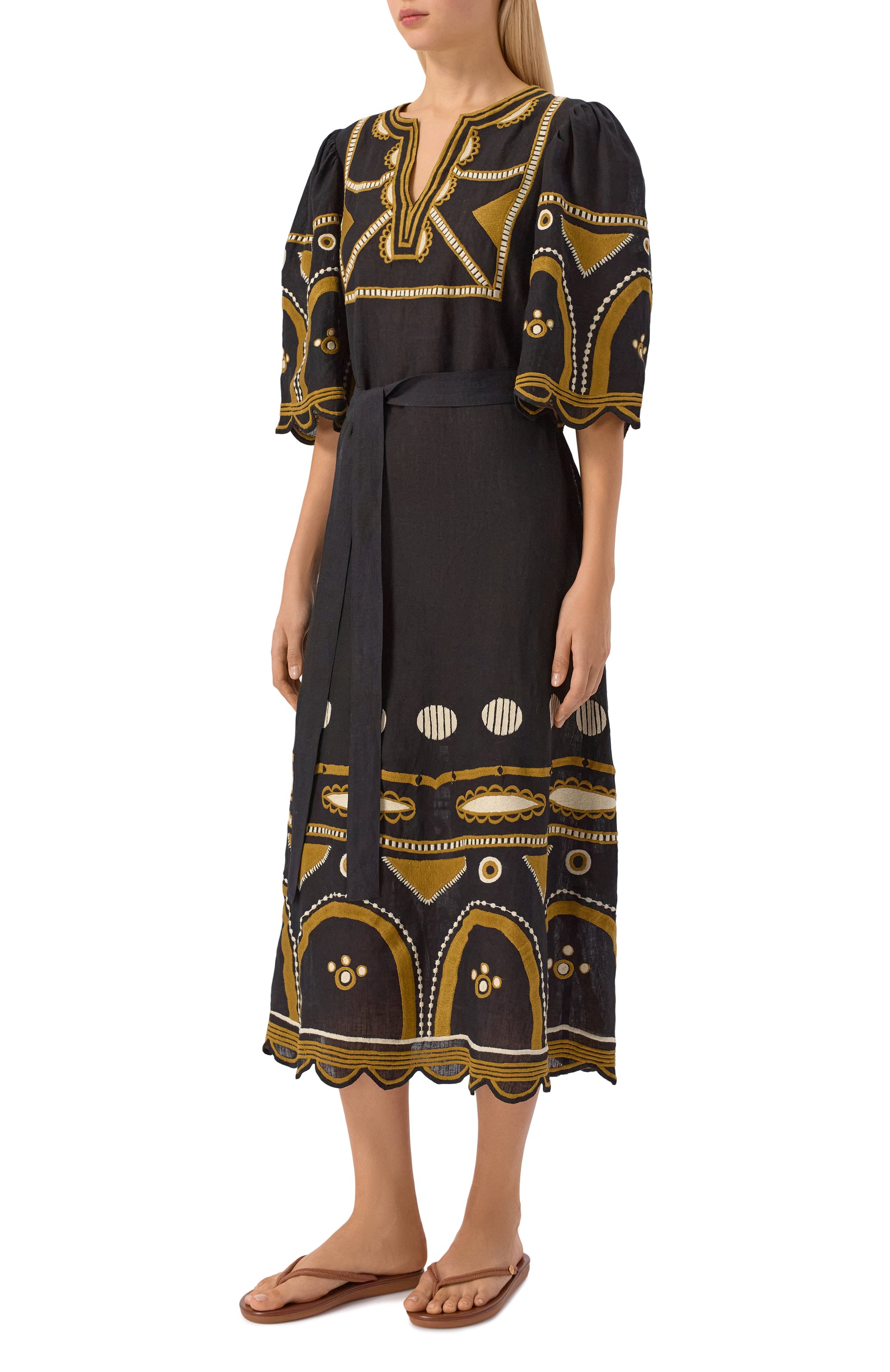 Льняная туника ERES, арт. 202545, фото 3