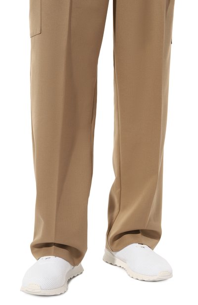 Текстильные кроссовки KITON, арт. USSFITSN0080901, фото 3