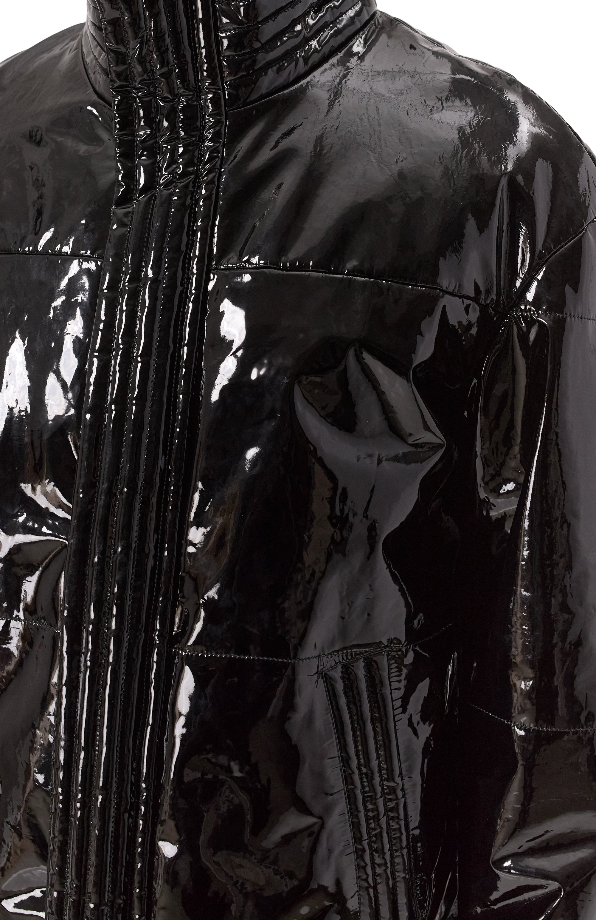 Кожаный пуховик с подкладкой из норки MVST, арт. FZECK-ES4380-1V, фото 5