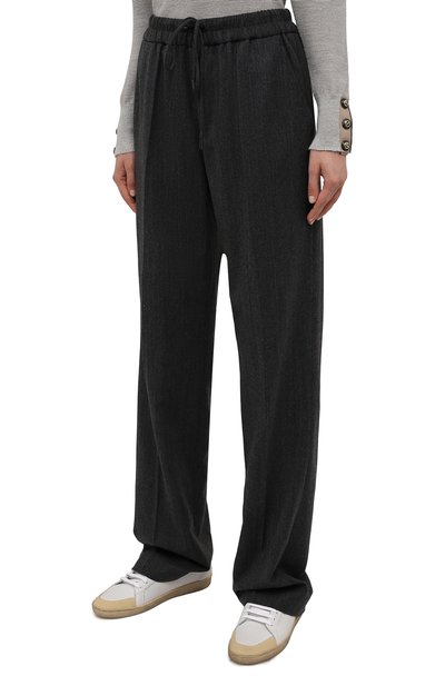 Шерстяные брюки TOM FORD темно-серого цвета по цене 147000 руб., арт. PAW421-FAX870, фото 3 Шерстяные брюки TOM FORD, арт. PAW421-FAX870, фото 3