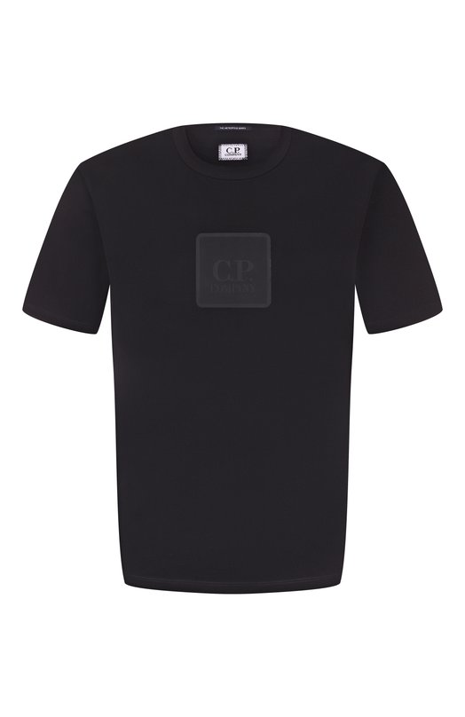 Хлопковая футболка C.P. Company 19CLTS025A006370W Чёрный 19CLTS025A006370W