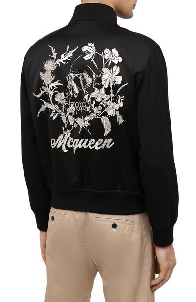 Шерстяной бомбер ALEXANDER MCQUEEN, арт. 615619/QPU89, фото 4