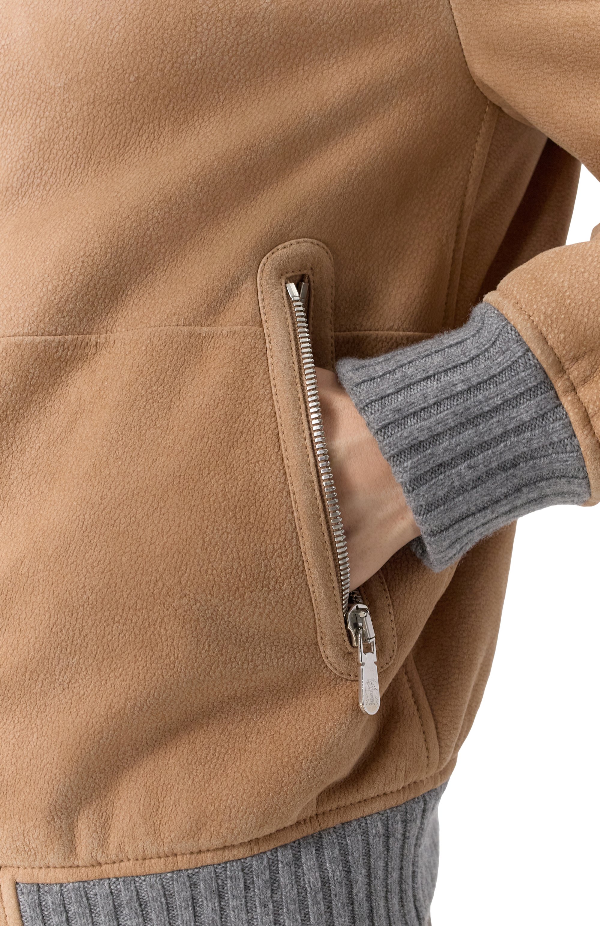 Дубленка из овчины BRUNELLO CUCINELLI, арт. MPMTU1737, фото 5