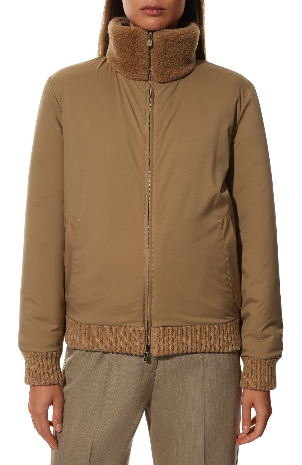 Двусторонний бомбер из кашемира и шелка LORO PIANA, арт. FAL3912, фото 6