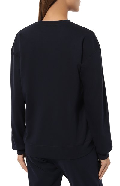 Хлопковая пижама EMPORIO ARMANI темно-синего цвета по цене 16050 руб., арт. 164852/CS290, фото 4 Хлопковая пижама EMPORIO ARMANI, арт. 164852/CS290, фото 4
