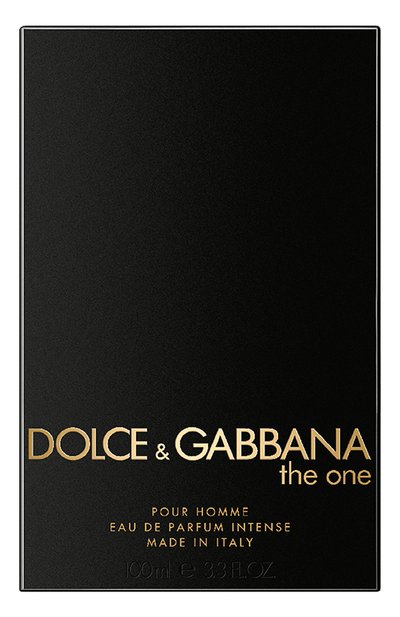 Парфюмерная �вода the one for men intense (100ml) DOLCE & GABBANA, арт. 8057971181568, фото 3