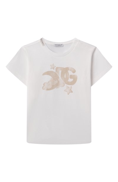 Хлопковая футболка DOLCE & GABBANA, арт. L1JT7W/G701X