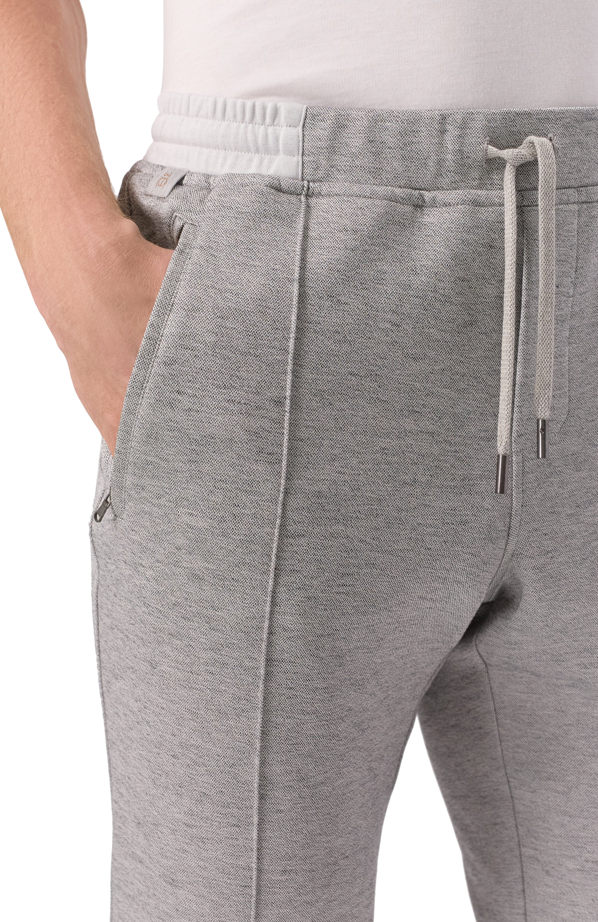 Брюки из хлопка и шелка CAPOBIANCO, арт. 18M712.GU00., фото 5