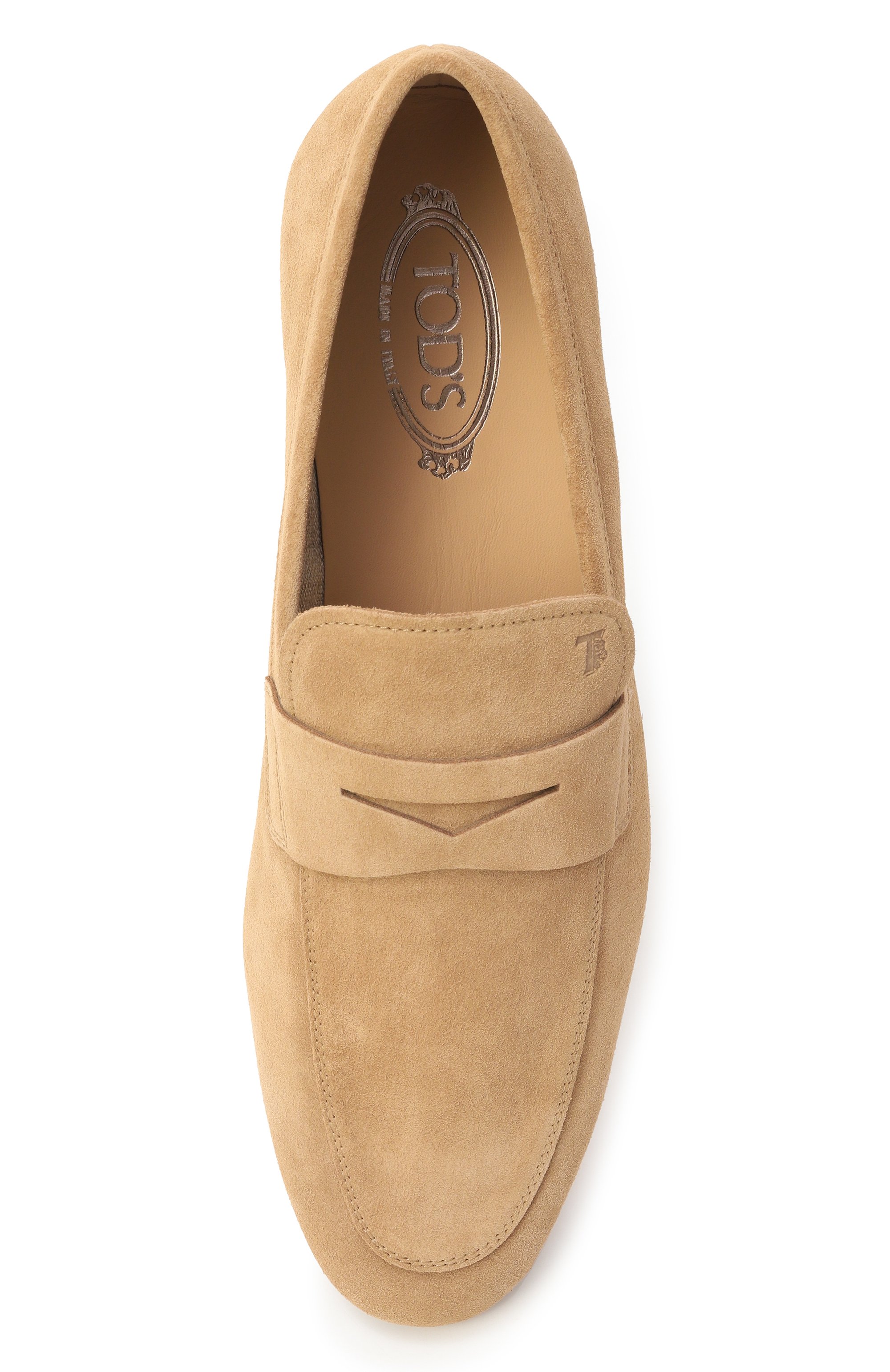 Замшевые пенни-лоферы TOD’S, арт. XXM38K0GG10/RE0, фото 6