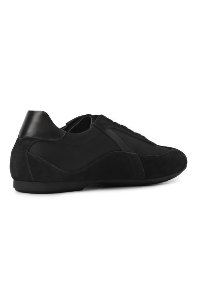 Текстильные кроссовки KITON черного цвета по цене 118500 руб., арт. USSA445N01379, фото 4 Текстильные кроссовки KITON, арт. USSA445N01379, фото 4