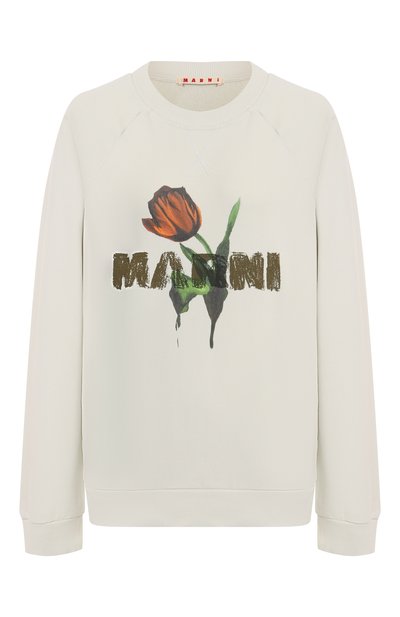 Женский хлопковый свитшот MARNI, арт. FLJE0128PA/USCY32