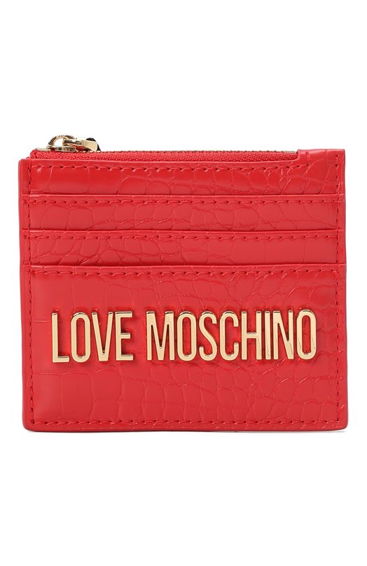 

Футляр для кредитных карт Moschino, Красный