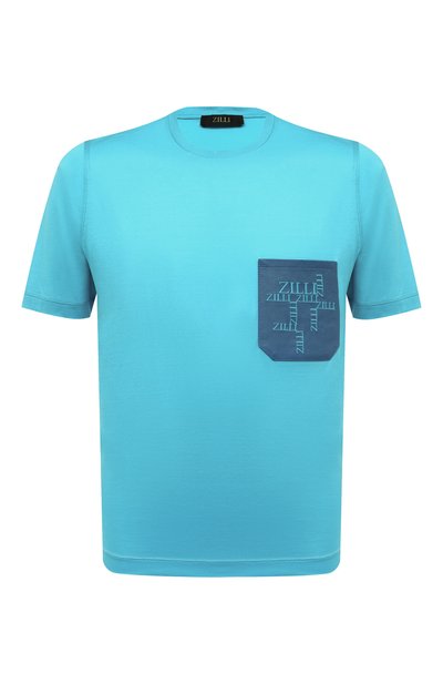 Мужская хлопковая футболка ZILLI, арт. TSR001M0115VCRR00