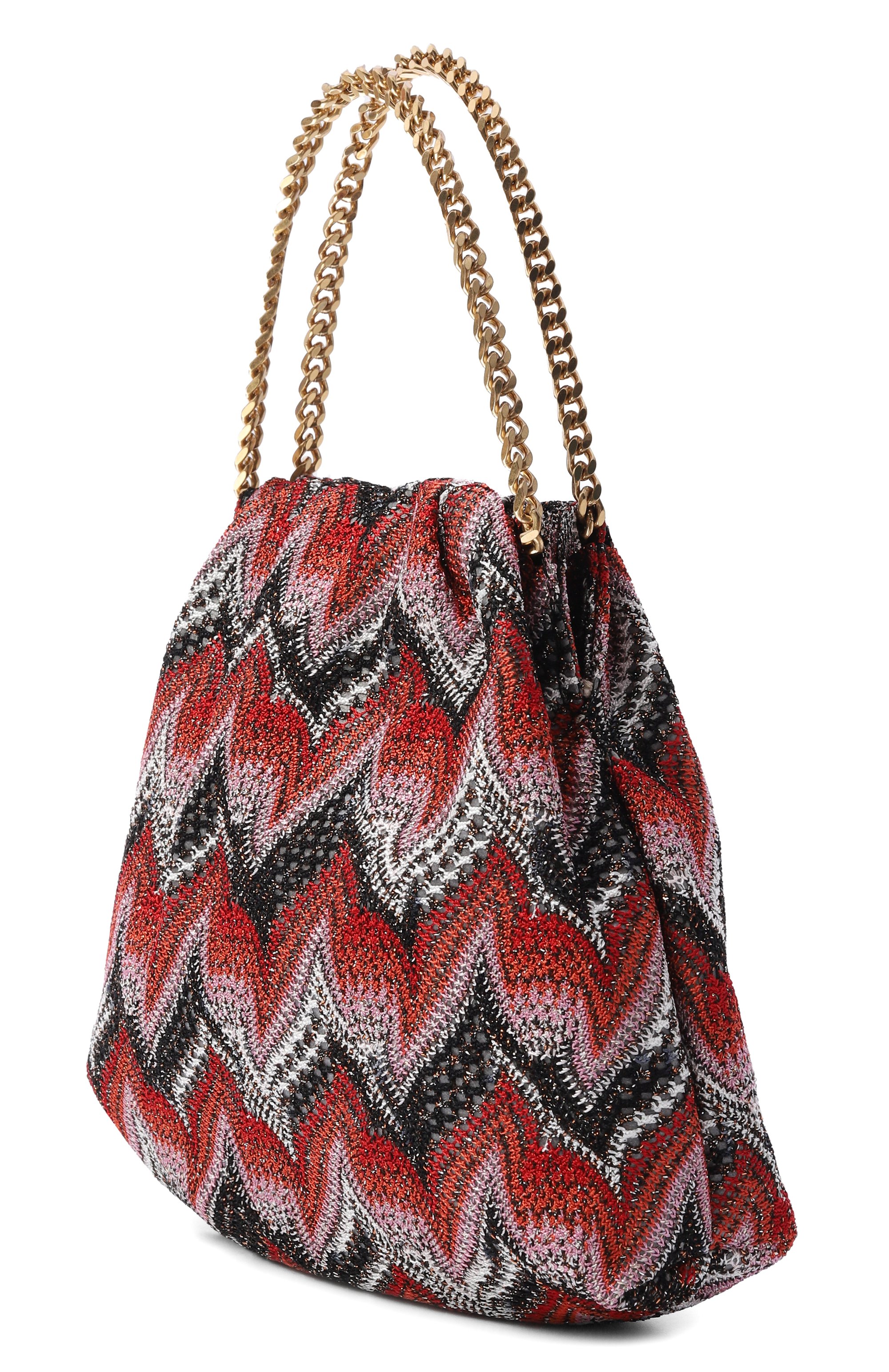 Сумка MISSONI темно-красного цвета по цене 29400 руб., арт. MI10070F, фото 4 Сумка MISSONI, арт. MI10070F, фото 4