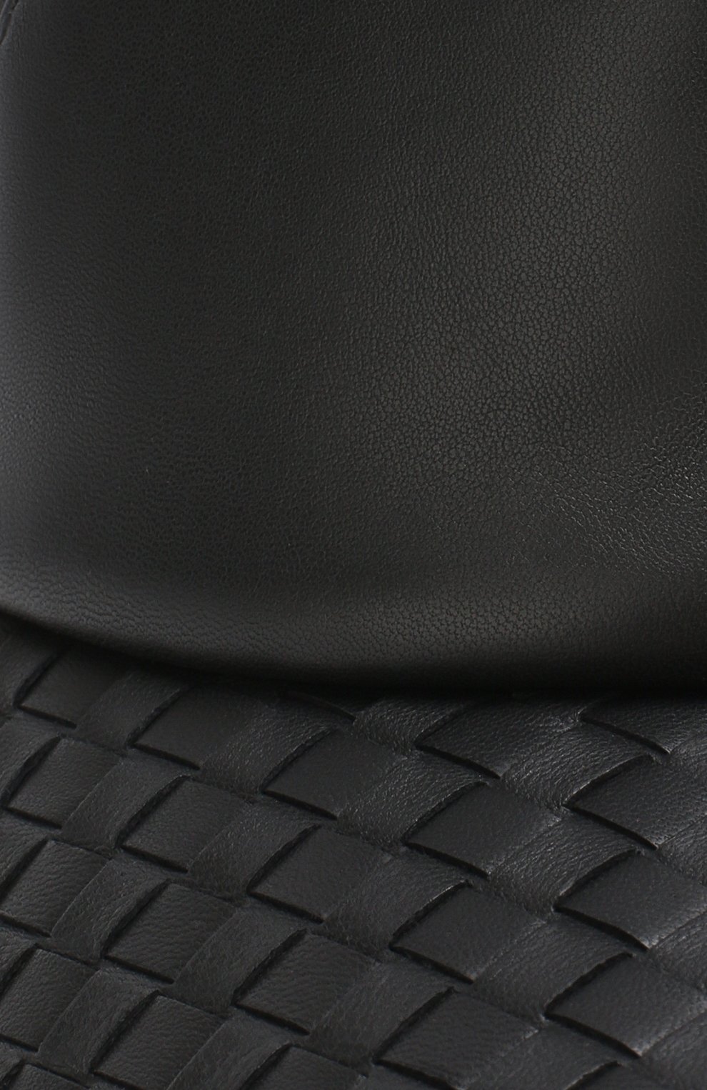 Кожаная бейсболка с плетением intrecciato BOTTEGA VENETA, арт. 521538/4V518, фото 3
